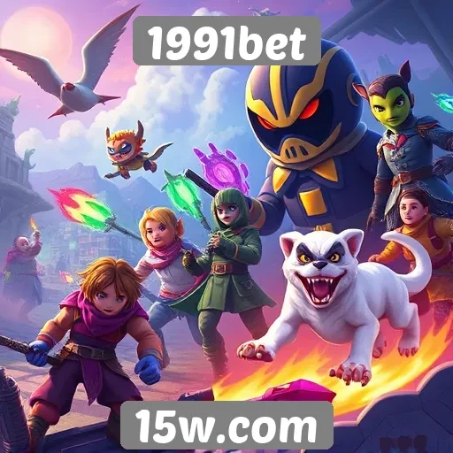 Diversidade de jogos disponíveis no 1991bet