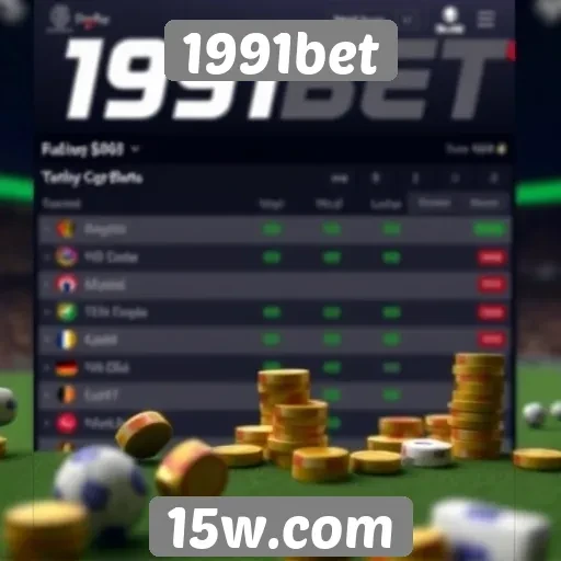 Opções de pagamento disponíveis no 1991bet